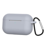 Max Headphones Case Dustproof Soft Silicone for Apple AirPods Pro 3 Gray