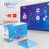 Maxbell EU Mini H96 Android 9.0 Smart TV Box 4K Media Player Dual WiFi BT 4.0 128GB