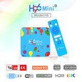 Maxbell EU Mini H96 Android 9.0 Smart TV Box 4K Media Player Dual WiFi BT 4.0 128GB