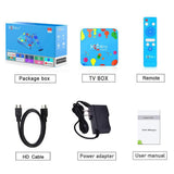 Maxbell EU Mini H96 Android 9.0 Smart TV Box 4K Media Player Dual WiFi BT 4.0 128GB