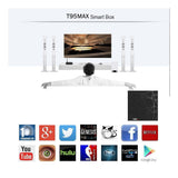 Maxbell Android9.0 TV Box QuadCore 2.4G/5G Dual WIFI Smart Media Player AU Plug 64GB