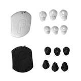 Max 3 Pairs Silicone Earbuds Cover Tips Replacement Ear Buds for Airpods White