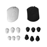 Max 3 Pairs Silicone Earbuds Cover Tips Replacement Ear Buds for Airpods White