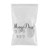 Max 3 Pairs Silicone Earbuds Cover Tips Replacement Ear Buds for Airpods White