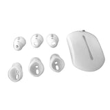 Max 3 Pairs Silicone Earbuds Cover Tips Replacement Ear Buds for Airpods White