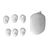 Max 3 Pairs Silicone Earbuds Cover Tips Replacement Ear Buds for Airpods White