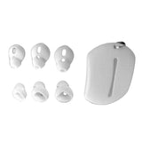 Max 3 Pairs Silicone Earbuds Cover Tips Replacement Ear Buds for Airpods White