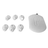 Max 3 Pairs Silicone Earbuds Cover Tips Replacement Ear Buds for Airpods White
