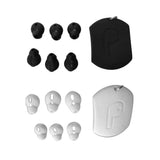 Max 3 Pairs Silicone Earbuds Cover Tips Replacement Ear Buds for Airpods White