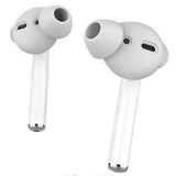 Max 3 Pairs Silicone Earbuds Cover Tips Replacement Ear Buds for Airpods White