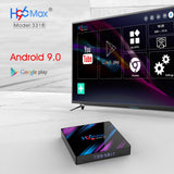 Maxbell H96 max 3318 4+64GB Smart TV Box Quad Core USB3.0 Android9.0 Dual-band 4K EU