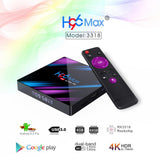 Maxbell H96 max 3318 4+64GB Smart TV Box Quad Core USB3.0 Android9.0 Dual-band 4K EU