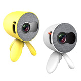 Maxbell Mini Portable Pocket Projector HD 1080P Movie Video Projectors Home  Yellow
