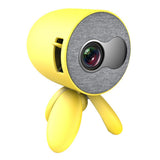 Maxbell Mini Portable Pocket Projector HD 1080P Movie Video Projectors Home  Yellow