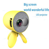 Maxbell Mini Portable Pocket Projector HD 1080P Movie Video Projectors Home  Yellow
