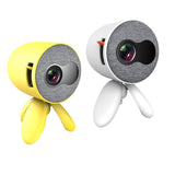 Maxbell Mini Portable Pocket Projector HD 1080P Movie Video Projectors AU Yellow