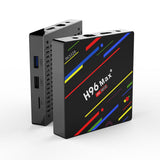 Maxbell Android 8.1  H96 MAX+ 4GB 32GB TV Box Smart Media Player 2.4G WIFI EU