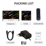 Maxbell Android 8.1  H96 MAX+ 4GB 32GB TV Box Smart Media Player 2.4G WIFI EU