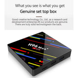 Max Android 9.0  H96 MAX+ 4GB 32GB TV Box Smart Media Player Dual WIFI UK