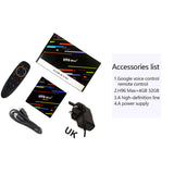 Max Android 9.0  H96 MAX+ 4GB 32GB TV Box Smart Media Player Dual WIFI UK