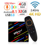 Maxbell Android 9.0  H96 MAX+ 4GB 32GB TV Box Smart Media Player Dual WIFI AU