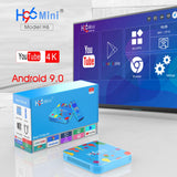 Maxbell H96 max H6 4+128GB Smart TV Box Quad Core 64-bit Android 9.0 Dual-band 6K EU