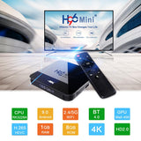 Maxbell TV Box Android 9.0 H96 Mini H8 RK3228A 2.4G/5G WIFI Set Top Box 1+8GB US