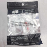 Max Double Speaker 1.2M Wired 3.5MM Earphone Earbuds HiFi Stereo Headset White