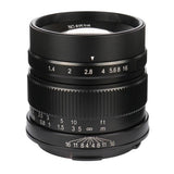 Maxbell 55mm F1.4 APS-C Manual Portrait Focus Lens Fit for Canon Camera Black