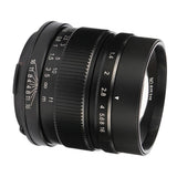 Maxbell 55mm F1.4 APS-C Manual Portrait Focus Lens Fit for Canon Camera Black
