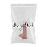 Maxbell Waterproof Female Adult Toy Male Realistic penis w/Strong Suction Cup 18cm