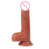 Maxbell Waterproof Female Adult Toy Male Realistic penis w/Strong Suction Cup 18cm