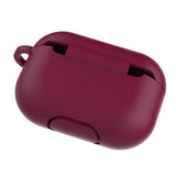 Maxbell Protective Sleeve Case Cover for Airpods 3 Wireless Earphone Wine red