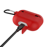 Maxbell Protective Sleeve Case Cover for Airpods 3 Wireless Earphone Red