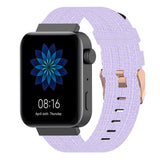 Maxbell Nylon Replacement Strap Watch Band for Xiaomi Smart Watch Purple