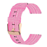 Maxbell Nylon Replacement Strap Watch Band for Xiaomi Smart Watch Pink