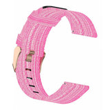 Maxbell Nylon Replacement Strap Watch Band for Xiaomi Smart Watch Pink