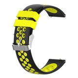 Maxbell For XIAOMI Replace Silicone Smart Watch Strap Wrist Band Women black yellow