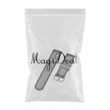 Maxbell For XIAOMI Replace Silicone Smart Watch Strap Wrist Band Women black gray