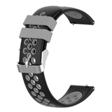 Maxbell For XIAOMI Replace Silicone Smart Watch Strap Wrist Band Women black gray
