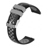 Maxbell For XIAOMI Replace Silicone Smart Watch Strap Wrist Band Women black gray