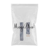 Maxbell Quick Release Replace Watch Band for Fitbit versa2/1/lite Blue+White