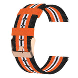 Maxbell Quick Release Replace Watch Band for Fitbit versa2/1/lite Black+Orange