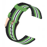 Maxbell Quick Release Replace Watch Band for Fitbit versa2/1/lite Black+Ligth Green