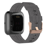 Maxbell Quick Release Replace Watch Band for Fitbit versa2/1/lite Dark Gray