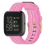 Maxbell Quick Release Replace Watch Band for Fitbit versa2/1/lite Light Pink
