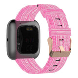 Maxbell Quick Release Replace Watch Band for Fitbit versa2/1/lite Light Pink