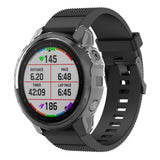 Max Maxb Silicone Full Cover Screen Protective Case For Garmin Fenix 6s 45mm White