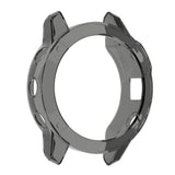 Maxbell Silicone Full Cover Screen Protective Case For Garmin Fenix 6s  Black