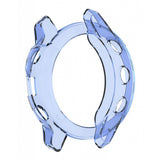 Maxbell Silicone Full Cover Screen Protective Case For Garmin Fenix 6s  Blue